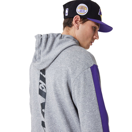 New Era NBA L.A Lakers Colour Block Pullover Hoodie