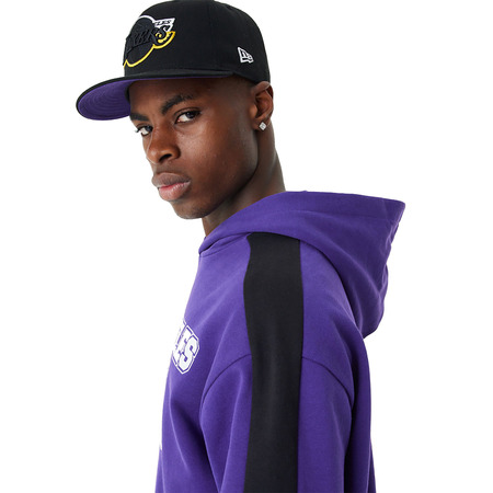 New Era NBA L.A Lakers Cut and Sew Oversized Hoodie