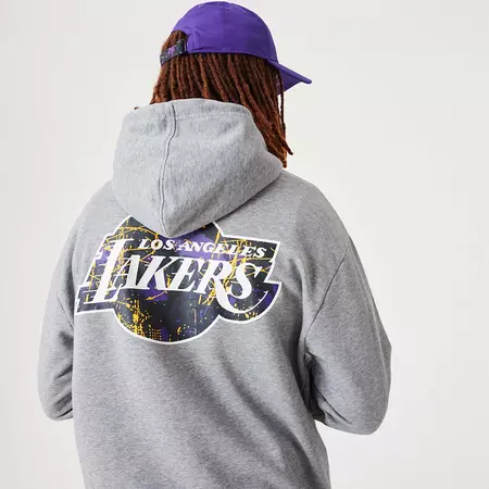 New Era NBA L.A Lakers Infill Team Logo Hoodie