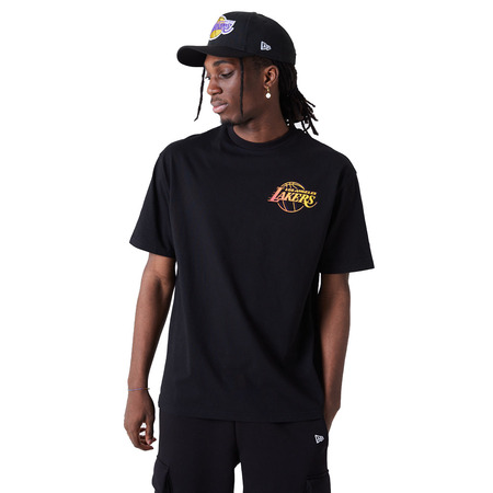 New Era NBA L.A Lakers Neon Fade Logo Tee