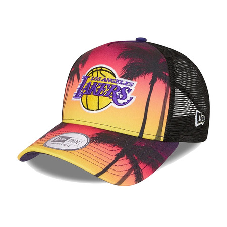 New Era NBA L.A Lakers Summer City A-Frame Trucker Cap