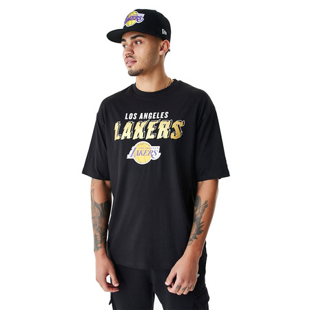 New Era NBA L.A Lakers Team Script Oversized T-Shirt