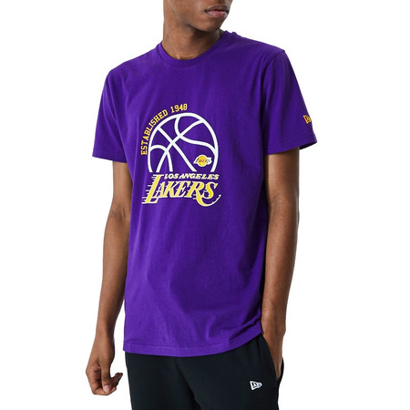 New Era NBA Los Angeles Lakers Basketball Graphic T-Shirt