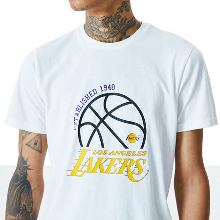 New Era NBA Los Angeles Lakers Basketball Graphic T-Shirt