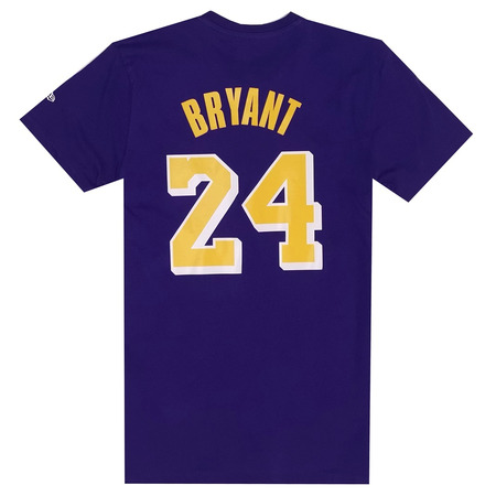 New Era NBA Los Angeles Lakers Print Tee #24 Bryant#