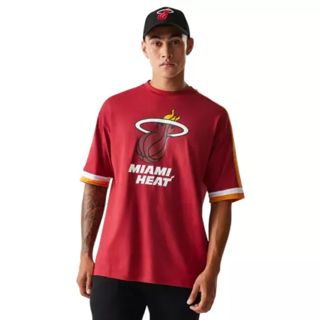 New Era NBA Miami Heat Panel Oversized T-Shirt