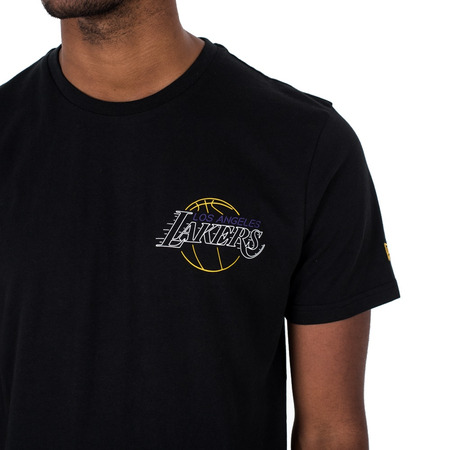 New Era NBA Neon Lights Los Angeles Lakers Tee