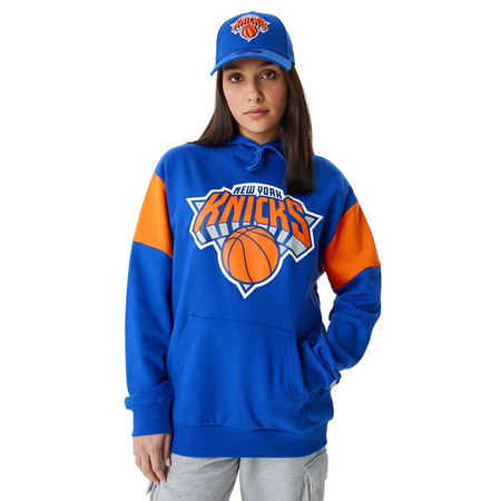 New Era NBA New York Knicks Colour Block Oversized Hoodie