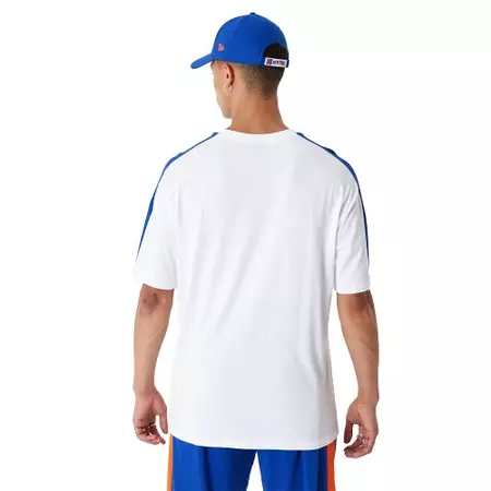 New Era NBA New York Knicks Colour Block Oversized T-Shirt