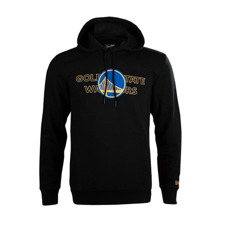 New Era NBA Overlap Golden State Warriors Hoody