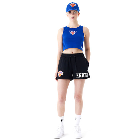 New Era NBA Team New York Knicks Logo Womens Shorts