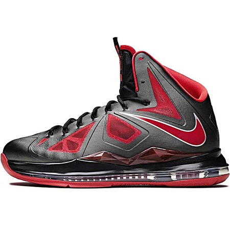 Lebron X "BlacRed Diamond" (006/negro/rojo)