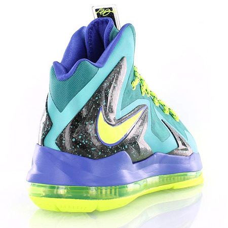 Lebron X P.S. Elite "Miami Dade" (300/turquesa/volt/violet)