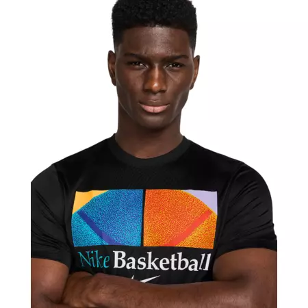 Nike Basketball Dri-FIT Graphics Tee "Black"