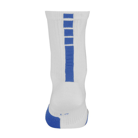 Nike Elite Crew Basketball Sock "White Blue"