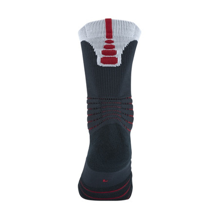 Nike Elite Versatility Crew Sock (475/dark obsidian/white/university red)