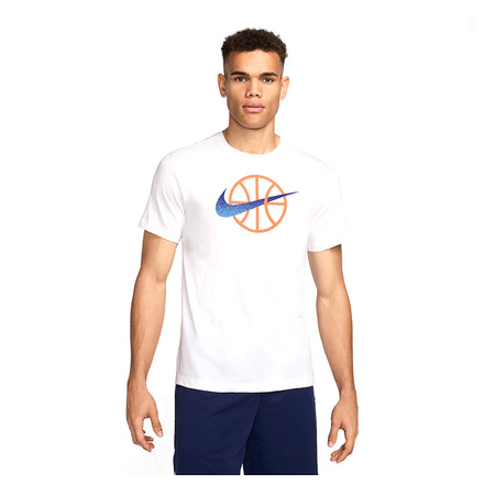 T-shirt Nike Dri-FIT Basket "White"