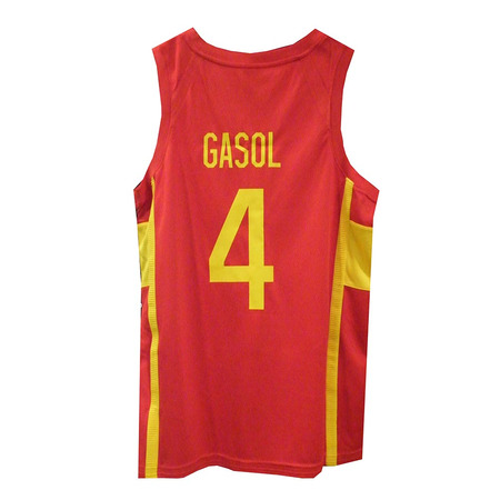 Nike Camiseta Replica Selección Española de Baloncesto #4 GASOL#