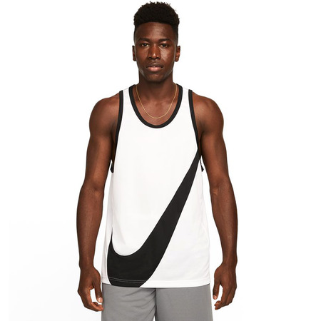 Nike Dri Fit Basket Crossover Jersey "White"