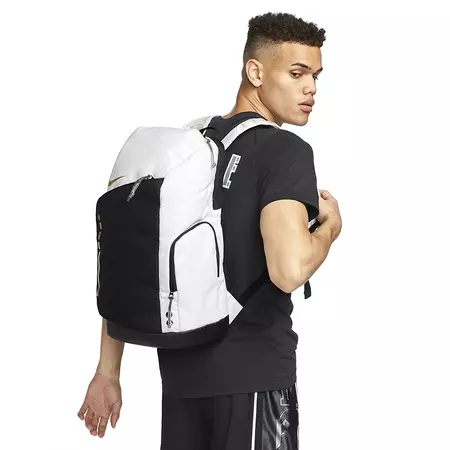 Nike Hoops Elite Pro Backpack 'White Gold'