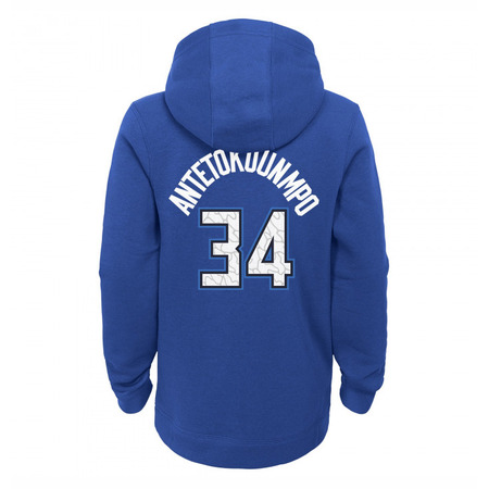 Nike Kids NBA Milwaukee Antetokounmpo 34 City Hoodie