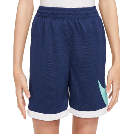 Nike Kids Swoosh Multi+ Dri Fit Short "Midnight Navy-Green Frost"