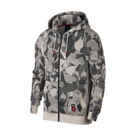 Nike Kyrie Hoodie FZ ALLOVER PRINT (102)