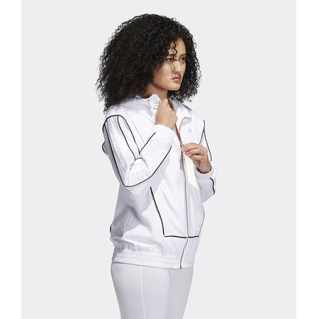 Adidas Women Podium Basketball Jacket "White"