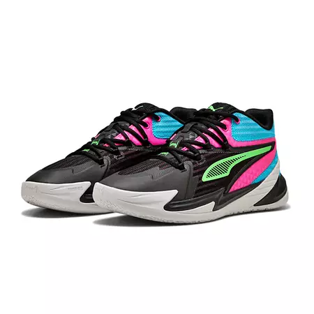 Puma Basketball Dagger Junior "Black FluorPink"