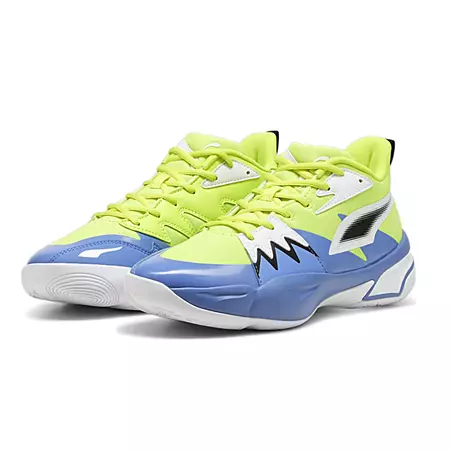 Puma Basketball Genetics "Electric Lime-Blue"