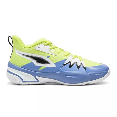 Puma Basketball Genetics "Electric Lime-Blue"