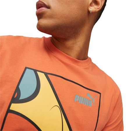 Puma Basketball Graphics Court Tee "Chili Powder"