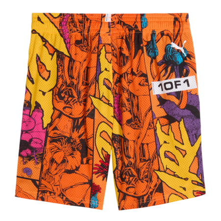 Puma Basketball Melo Phoenix AOP Shorts "Orange Glow"