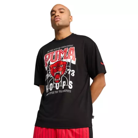 Puma Basketball Rival Rage Tee 4 "Black"