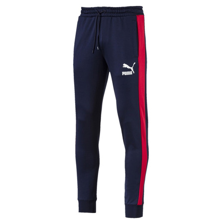 Puma Classics T7 Track Pants (Peacoat/Red)