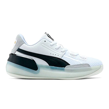 Puma Clyde Hardwood Junior "White Black"