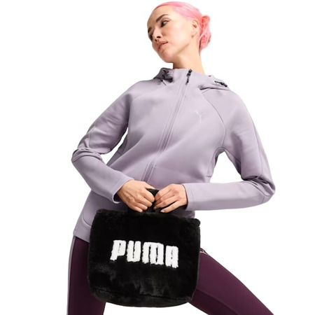 Puma Core Fur Mini Tote "black"