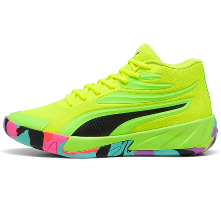 Puma Court Pro Marble "Yellow Alert-Green Glare"