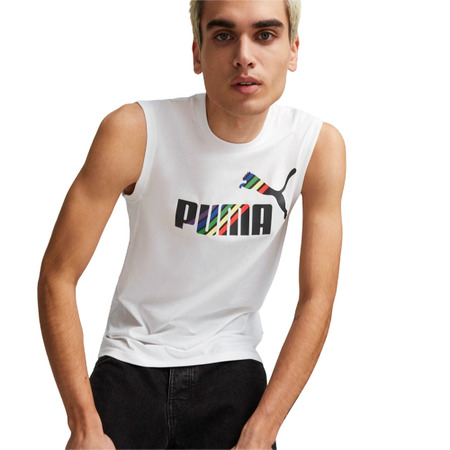 Puma ESS+ LOVE IS LOVE Sleeveless Tee "White"