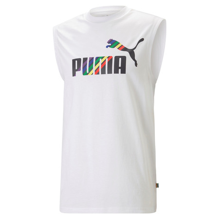 Puma ESS+ LOVE IS LOVE Sleeveless Tee "White"