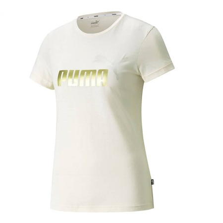 Puma ESS+ Metallic Logo Tee