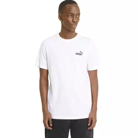 Puma ESS Small Logo Tee "White"