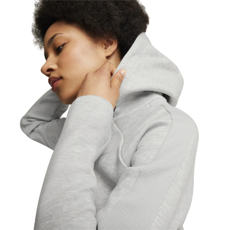 Puma EVOSTRIPE Full-Zip Hoodie  "Light Gray Heather"