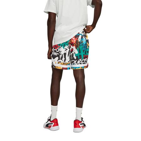 Puma Graffiti Basketball Shorts "Multi Print"