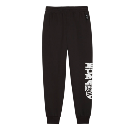 Puma Junior Basketball Blueprint Pants Fleece "Black"