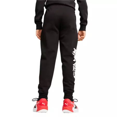 Puma Junior Basketball Blueprint Pants Fleece "Black"