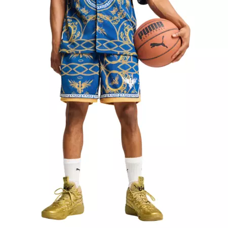 Puma Melo Golden Short "Team Royal-AOP"