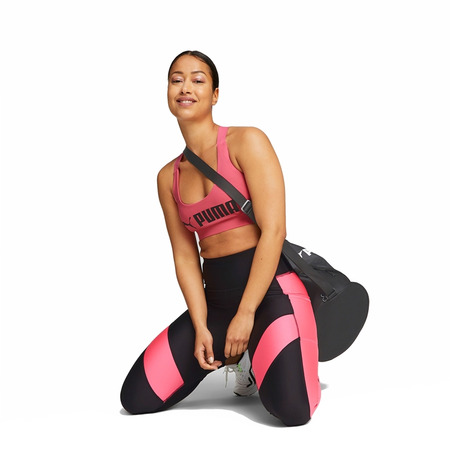 Puma Mid Impact Puma Fit Bra (sunset pink)