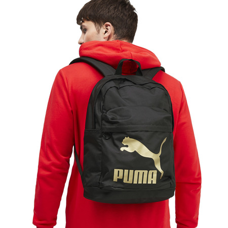 Puma Originals Backpack (Black/Gold)