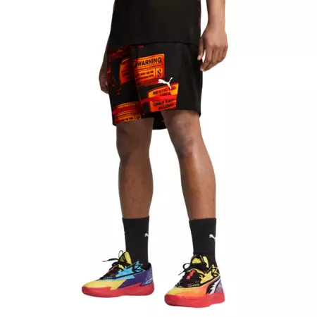 Puma Scoot Caution All Jaws Short "Black-AOP"